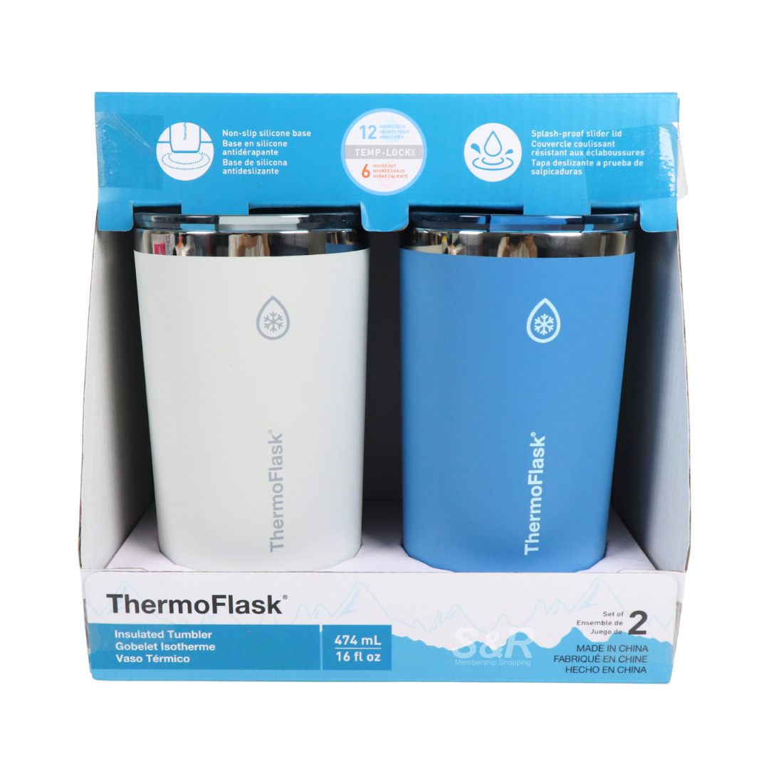 Thermoflask Insulated Tumbler 474mL 2 pieces